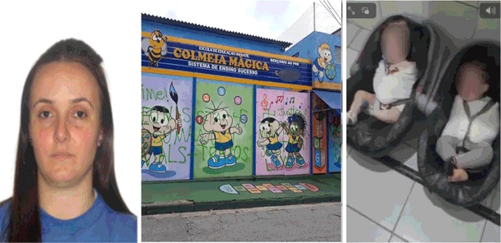 Polícia busca diretora de escola colmeia magica por maus tratos