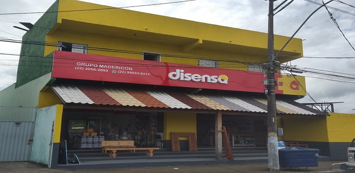 A Disensa, maior rede de franquias de materiais de construção da América Latina, chega este mês a Campo dos Goytacazes, no Norte Fluminense