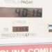 Novo aumento do preço da gasolina