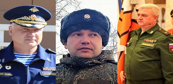 Quem são os generais russos mortos na Ucrânia