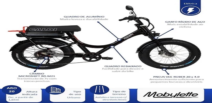 Caloi traz de volta sua Mobylette, com motor elétrico e custando menos de R$ 10 mil