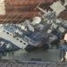 Navio de Guerra afundado na Ucrânia