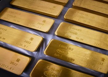 Rússia detém algumas das maiores reservas de ouro do mundo, o equivalente a 2,3 mil toneladas,
