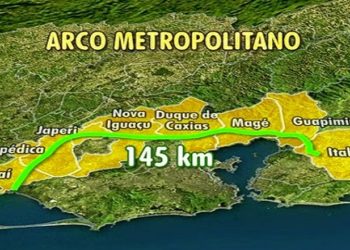 Toda a extensão da BR-493, conhecida como Arco Metropolitano, poderá ser reconhecida como de relevante interesse econômico estadual