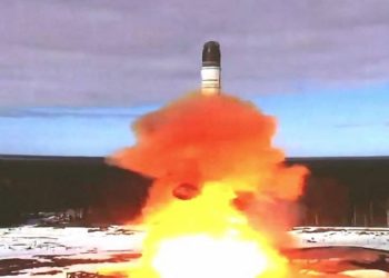 O governo russo disse nesta quarta-feira que testou o lançamento de seu novo míssil com capacidade nuclear,