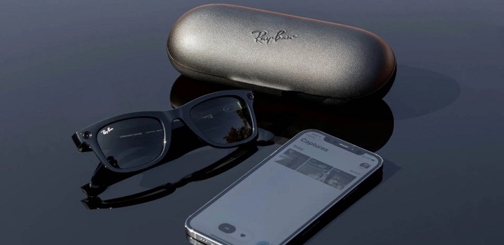 Ray-Ban Stories são óculos inteligentes criados em parceria com o Facebook (Foto: Divulgação)