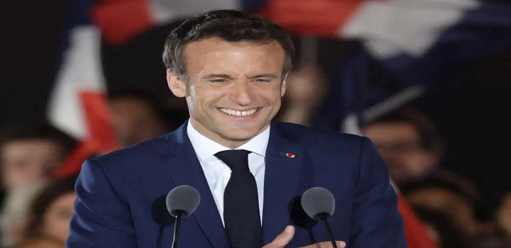 Macron reeleito presidente na França