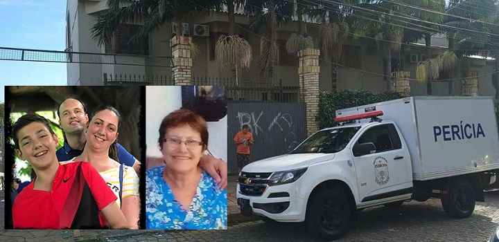 empresário Octávio Driemeyer, 44, matou toda a sua família em um condomínio de alto padrão no bairro Santa Tereza, em Porto Alegre, no Rio Grande do Sul, e depois cometeu suicídio na manhã desta quarta-feira (27).