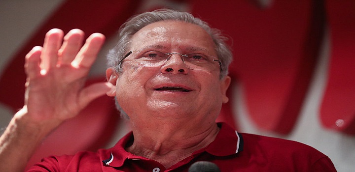 STJ mantém condenação do ex-ministro José Dirceu