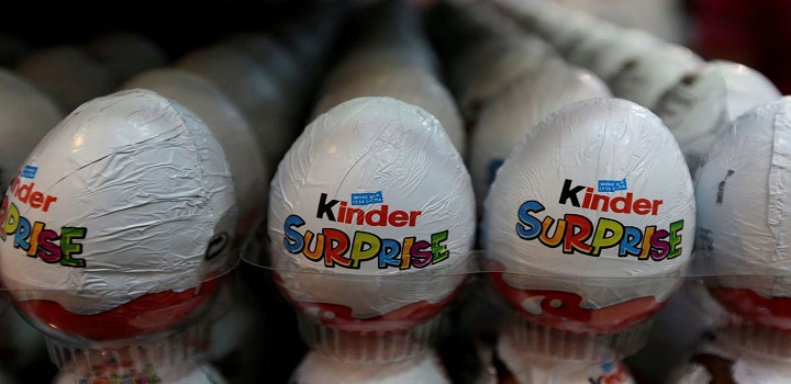 Anvisa proíbe a comercialização, distribuição, importação e uso de produtos da marca Kinder no Brasil.