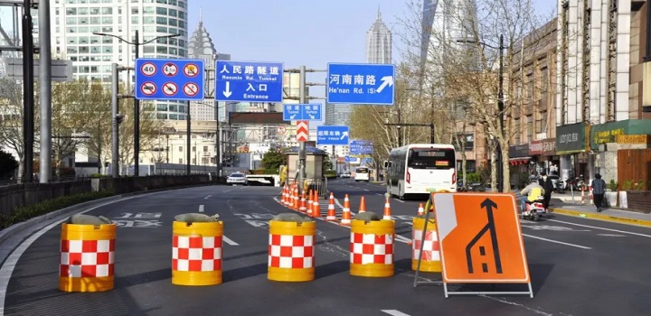 Novo lockdown em Xangai, China