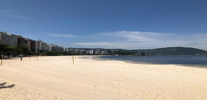Pesquisa da UFF comprova existência de superbactérias nas praias Dados avaliam a qualidade da areia em praias de Niterói