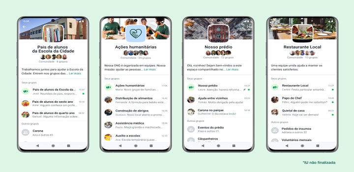 WhatsApp anuncia “Comunidades” para integrar grupos com milhares de pessoas