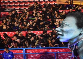foto de público ignorando carnaval viraliza