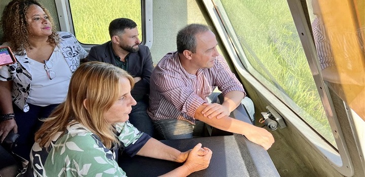 CPI DOS TRENS: DEPUTADOS AVALIAM EM VISTORIA QUE RAMAL DE BELFORD ROXO É O MAIS DEGRADADO DO SISTEMA FERROVIÁRIO