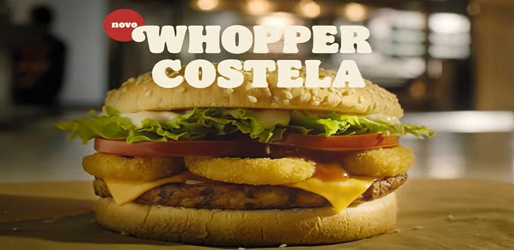Burger King informa que Whopper Costela não tem costela, mas aroma de costelinha