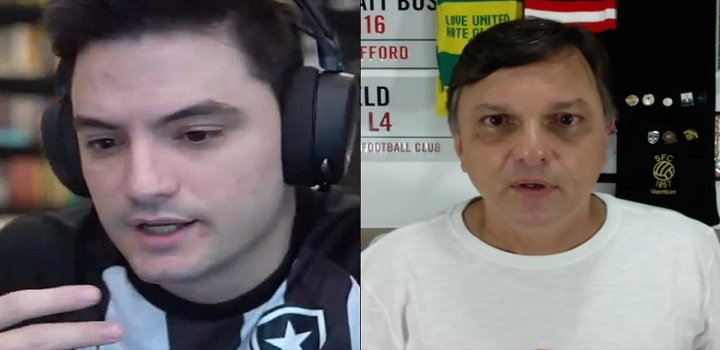 Briga entre Felipe neto e Mauro Cezar