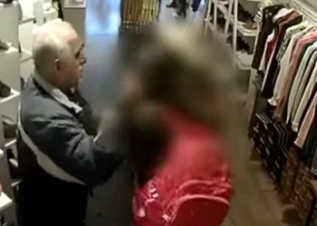 Video de homem jogando gasolina em mulher Petrópolis