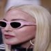 Madonna marcou presença em uma luta entre Gervonta Davis e Rolando Romero, pelo Campeonato Mundial de Pesos Leves, no Barclays Center, em Nova York, e encantou com a escolha de seu look e sua pele lisíssima