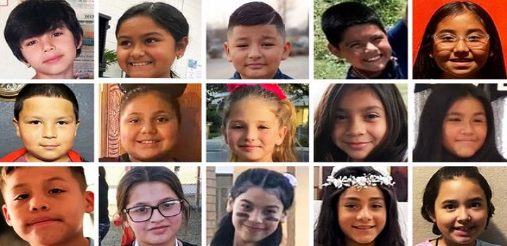 Menina espalhou sangue pelo corpo e se fingiu de morta para sobreviver ao massacre no Texas. Outras crianças que presenciaram a carnificina dizem que não querem voltar para a escola nunca mais. Polícia do Texas admite pela primeira vez que tomou "decisão errada"