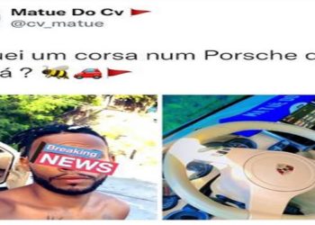 porsche apreendido na Vila Cruzeiro