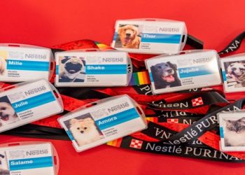 Funcionários da Nestlé levam pets ao trabalho
