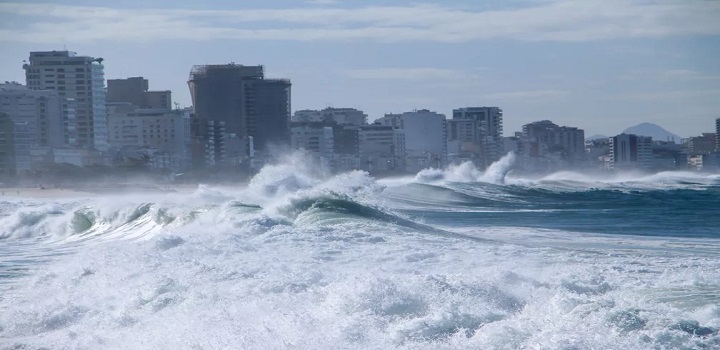 Ciclone pode trazer ressaca e ondas de 4 metros ao rj