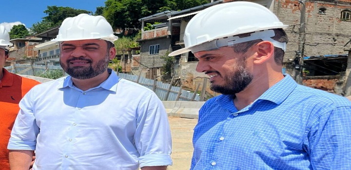Saiba sobre a obra do parque saraiva em Campos: Governador Cláiudio Castro e deputado Rodrigo Bacellar presentes