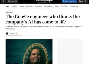 IA: O engenheiro do Google falou sobre o projeto que desenvolveu senciencia