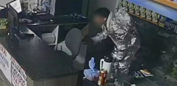 “ladrão espacial” chamou a atenção em crime cometido em Belo Horizonte na última quarta-feira (22)