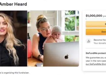 Saiba sobre a campanha falsa que arrecada dinheiro para amber Heard