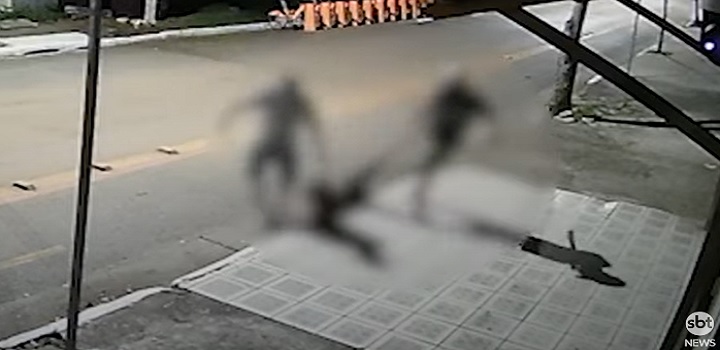 VEJA O MORADOR DE RUA QUE FOI AGREDIDO ATÉ A MORTE EM SP