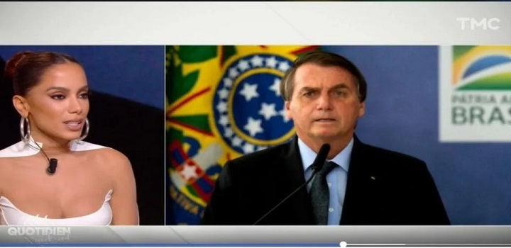 Anitta diz que Bolsonaro não representa brasileiros