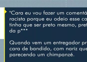 Saiba sobre Cliente denunciado por injúria racial diz que enviou áudio sobre entregador