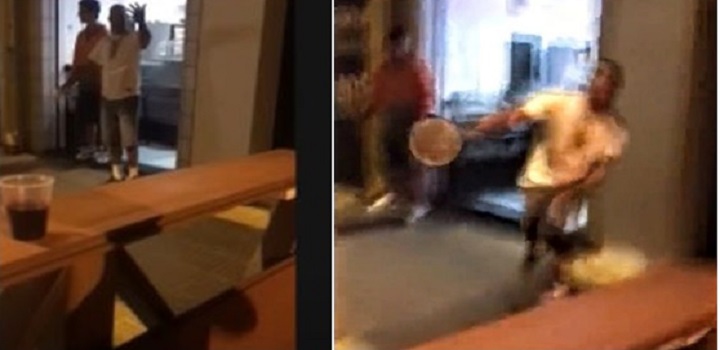 VEJA VÍDEO DE HOMEM AGREDINDO LÉSBICAS EM BAR