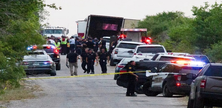 50 Imigrantes mexicanos morrem em caminhão no texas