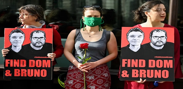 onu PEDE BUSCA A INDIGENISTA E JORNALISTA