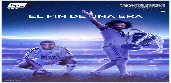 Marcelo é exaltado após saída do Real Madri