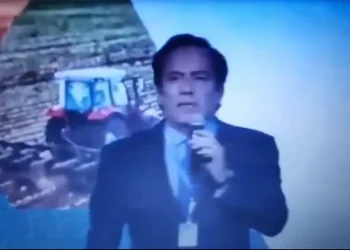 Acusado de assédio, presidente da Caixa abriu evento hoje citando esposa na plateia: 'Vida pautada pela ética';