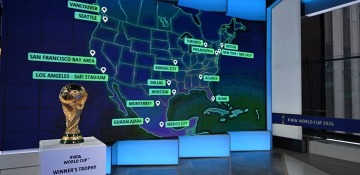 Cidades sede da Copa do Mundo 2026