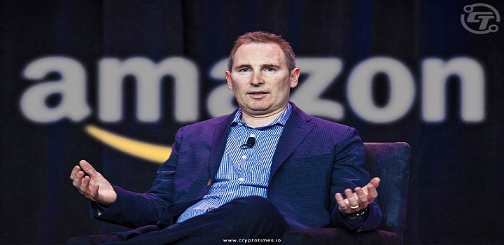 Andy Jassy, CEO da Amazon, em anúncio do Amazon Web Services — Foto: Divulgação/Amazon