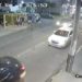 Vídeo mostra momento em que o vereador atira no agente penitenciário — Foto: Reprodução