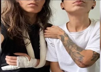 CASAL DE LÉSBICAS AGREDIDO EM FLORIANÓPOLIS