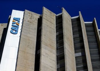 Edificio sede da Caixa Econômica Federal.  (Foto: Marcelo Camargo/Agência Brasil)