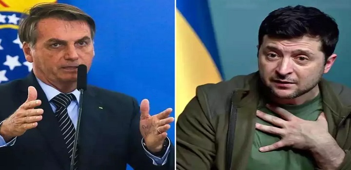 Bolsonaro liga para Zelensky