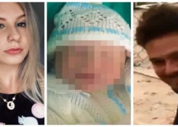 homem que matou mulher e bebê em santa catarina