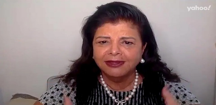 Emprrsária Luiza Trajano pedindo para clientes comprarem na Magalu