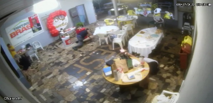 Vídeo do tiroteio que matou lulista em Foz do Iguaçu