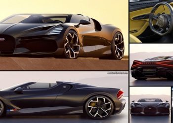 Conversível da Bugatti mais rápido do mundo