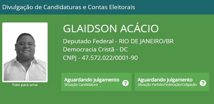 Glaidson Acácio candidato a deputado federal